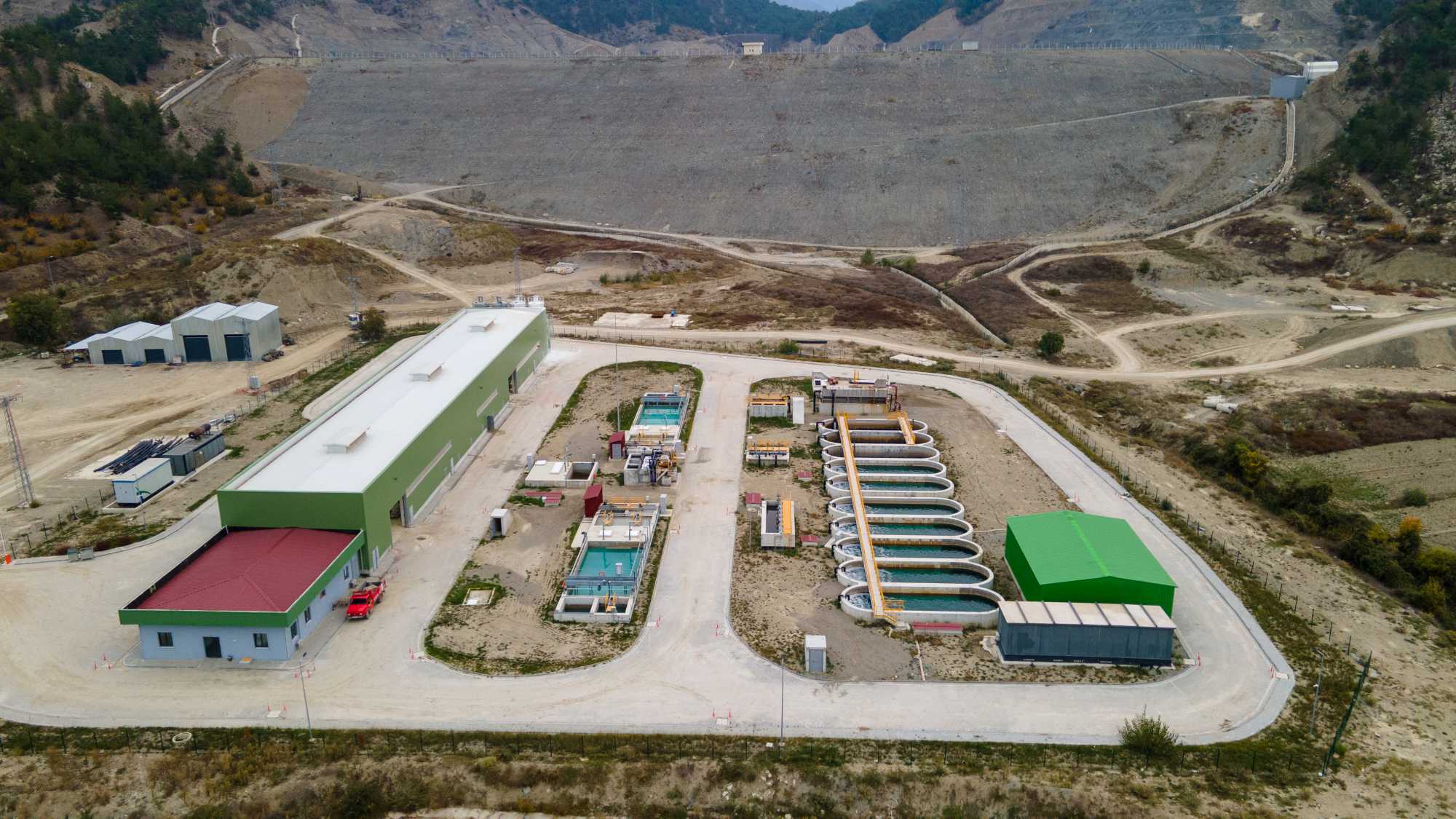 ACACIA MINING OPERATIONS-TAILINGS STORAGE FACILITY(TSF) YILANLI WASTE WATER TREATMENT-RECOVERY PLANT-9600 m3/day