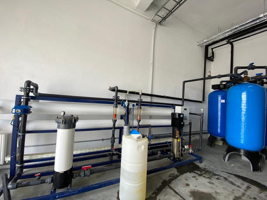 CURENT METAL – 10 m³/ Day CAPACITY POTABLE WATER TREATMENT SYSTEM